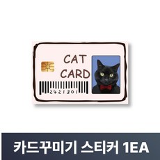 맥맨 카드꾸미기 스티커 신용카드 커버, 1개, M-38