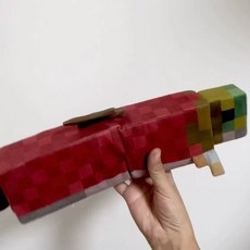 마크 마인크래프트 연어 필통 셀먼 선물 대용량 필통 여행 입학 (예약판매), B. 마인크래프트 연어 필통 1개