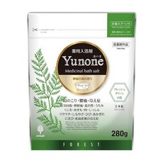 기양 제충 국화 뜨거운 물 소리 Yunone 신비의 숲의 향기 280g 약용 입욕제, 1개, 1g