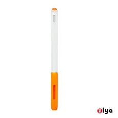 ZIYA Apple Pencil Pro / Pencil 2 精緻液態成型矽膠保護套 方樸果凍款, 果凍橘橘色, 1個