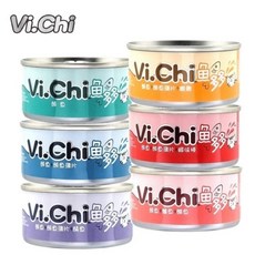 Vi.Chi 維齊 魚多多點心罐 80g 貓咪點心罐頭 多種口味選擇, 1個, 現貨隨機,單罐(缺貨自動換口味 勿接受勿下單)