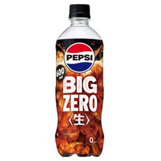 일본 산토리 펩시 생 콜라 빅 제로, 1개, 600ml