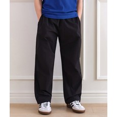 무신사 스탠다드 MUSINSA STANDARD KIDS 나일론 밴딩 파라슈트 팬츠 [블랙] MKDPC9Z04-BK 418552