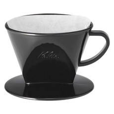 칼리타 플라스틱제 커피 핸드 드리퍼 2-4인용 102-KP 블랙, 단품, 1개, 0ml