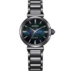 CITIZEN 100週年限量 L系列鑲鑽光動能時尚女錶 EM1067-88E