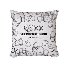 KAWS 카우스 소파 침대 베개 쿠션 등받이 등쿠션 사무실 자동차 허리쿠션, 카우스1
