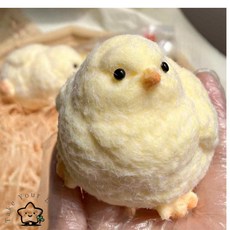 럭키민 병아리 스트레스볼 슬라임 촉감놀이, 1개