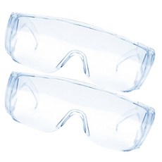 VANANA2 워터밤 고급 클리어 고글 선글라스, 2개