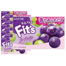 롯데피츠(그레이프믹스) 12매 X10개