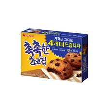 오리온 촉촉한 초코칩, 320g, 4개