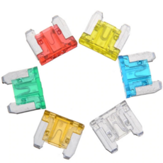 자동차용 휴즈 차량용 소형 퓨즈 마이크로 휴즈 보호 교체 안전 전장 회로 용품 전자