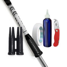 4종세트 셀프 그립교체 용품 양면테이프 교체 용액 칼 교환툴, 1세트, 그립교체 4종세트(테잎 용액 그립칼 교체툴)