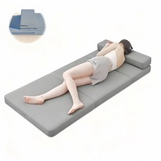 YAPOGI 생활방수 항균 3단 침대 접이식 토퍼 매트리스