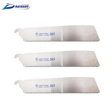 대건금속 국산 목수용 외날톱날 교체용 265mm 3EA 나무 톱 도스키톱