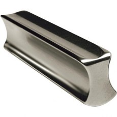 ShubbGS1 기타 스틸 슬라이드 하드우드 손잡이 스테인레스 4.75 oz, 5.4 oz, 5.4oz