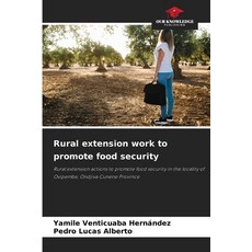 (영문도서) Rural extension work to promote food security Paperback, Our Knowledge Publishing, English, 9786208607708
