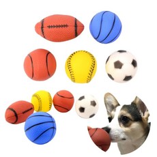 하루한점 강아지 공놀이 장난감5P 색상랜덤 반려견장난감