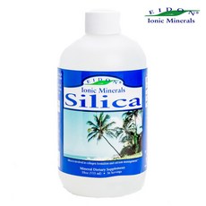 EIDON Ionic Minerals 二氧化矽營養補充劑, 1瓶, 533ml, 1瓶, 2kg