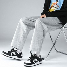 세미 와이드 9부 일자핏 트레이닝 팬츠 작업용 조거 바지