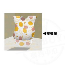 拋棄式圍兜 獨立包裝 寶寶圍兜 吃飯圍兜 外出圍兜 寶寶用品, 1個, 檸檬款單一片(請下10的倍數)
