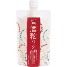 pdc WaFood Made 酒粕パック 深層滋潤提亮膚色面膜 去除老廢角質 打造透亮美肌, 1個, 1個裝