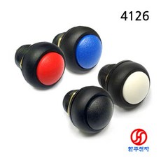 TOOWEI 12파이 방수푸쉬버튼스위치 4126 HJ-02670, 녹색, PUSH (복귀), 1개