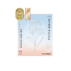 LADY FLOWER PVITA 葉酸+鐵 複合金營養果凍 10入裝, 1個, 10份