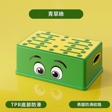 幼兒手梯腳凳 青草綠 表面防滑紋路, 青草綠 1個 - 單凳