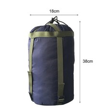 차박 캠핑 침낭 이불 사계절침낭 방수 압축 물건 자루 가방 여행 하이킹을위한 야외 편리한 경량 보관 패키지, c4 38x18x18cm, C4 38x18x18cm, 1개