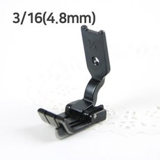 JSTrading 공업용 미싱 노루발 68종, 공업용 쌍침 조기 노루발 3/16(4.8mm), 1개