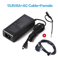 AC100V-240V dc 12 v 5A 10A 전원 어댑터 공급 장치 DC13.8V LED 스트립, 03 UK, 02 13.8V6A 2