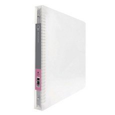 문화 B446-7 A4 반투명 30공바인더, 투명, 1개