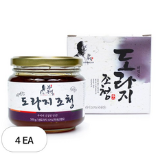 강봉석 두레촌 명인 도라지 조청, 500g, 4개