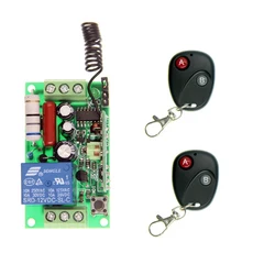 고출력 RF 무선 리모컨 LED 조명 스위치 시스템 2CH 송신기 리시버 AC 220V 110V 1 CH 1CH 3000m, [02] 110V, [01] 315 MHz, [02] 2