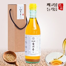 저온압착 맛있는 깨고봉 들기름 명절 선물세트, 1개, 350ml