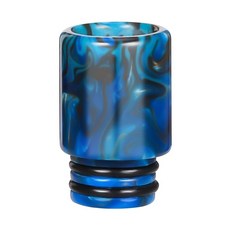 커피머신 드립 커넥터 팁1조각 510 드립 팁 교체 수지 커넥터 커버 커피 기계 용 Tfv8 Tfv12 탱크, 02 BL, 1개