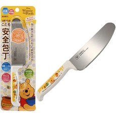 日本製 兒童菜刀 維尼玩具總動員 汽車總動員 安全菜刀 兒童安全菜刀 SKATER, 白色, 1個