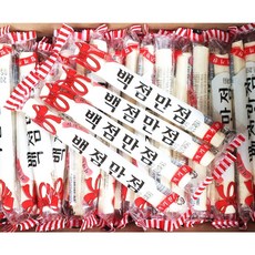 플유 백점만점 가락엿 1박스 100개입 합격엿 수험생 간식 수능 시험 합격기원 옛날간식, 20g