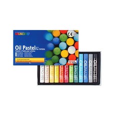 문교 오일 파스텔 12색, 5개