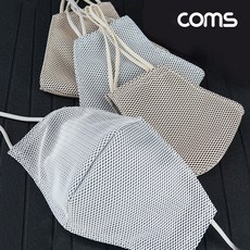순수 은사 마스크 남성용 그레이, 1개, 1개입