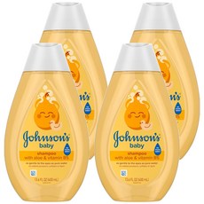 존슨즈베이비 어린이샴푸 노 모어 티어, 4개, 400ml