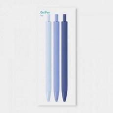 볼펜 젤펜 문구용품 다색 하늘 컬러 필기용 세트, 1개, 상세페이지 참조