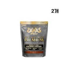 메이지 사바스(SAVAS) 프로 어드밴스드 웨이 프로틴 프리미엄 초콜릿 맛, 800g, 2개