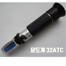 당도계 맥주 와인 과일 측정기 휴대용 당도측정 절삭유 농도계 단맛 굴절계 32ATC, 1개