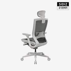 시디즈 T50 AIR 컴퓨터 책상 의자 화이트 (HLDA), 그레이