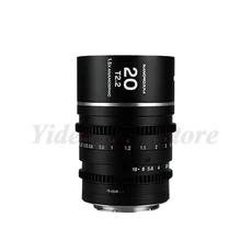 PL M43 및 S16 프레임용 Laowa Nanomorph 20mm T2.2 1.5X ANAMORPHIC 시네 렌즈, 01 M4 / 3, 01 실버