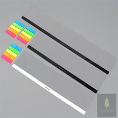 행운샵 모니터 메모판 모니터메모보드좌측, 블랙