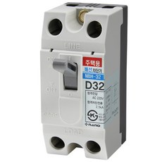 나노전기 주택용 배선차단기 NBH-32(D32)소, 1개
