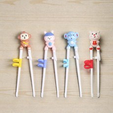 유아 젓가락 연습 교정 어린이 연습용 교정용 젓가락 교정기 6세, 03젓가락교정-코끼리, 1개