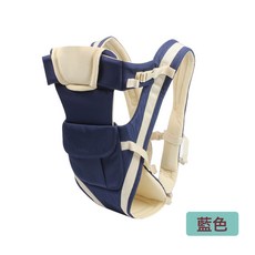 DFMEI 四季多功能透氣寶寶嬰兒兒童雙肩嬰兒背袋 揹帶 母嬰, 藏青
